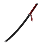Rogue Samurai Katana in Red n Black (Back)