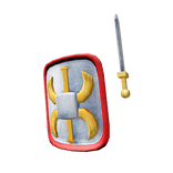 Roman Sword and Shield