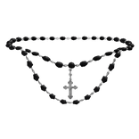 Rosary Cross Bead Necklace 1.0