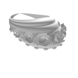 Rose & Pearl Sleeve in White (L)