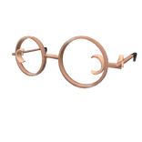 Rose Gold Moon Glasses