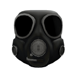 Rubber Gas Mask Head (Hazmat)
