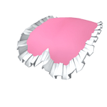 Ruffled Collar 3.0 in Pink