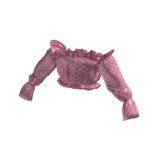 Ruffled Pink Top with Sleeves