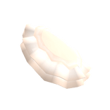 Ruffled Sleeveless Shirt (White)