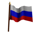 Russian Parade Flag