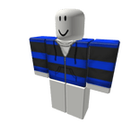 🔥SALE🔥Blue And Black Striped Hoodie 