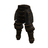 Samurai Armor Legs - Golden