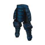 Samurai Armour Legs - Blue