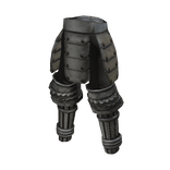 Samurai Armour Legs - Silver