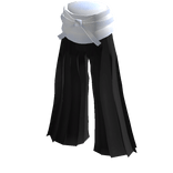 Samurai Pants(White and Black)