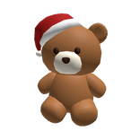 Santa Teddy Bear Brown