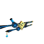 Sci - fi Katana(Black and Blue)