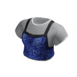 Shadow High Uma blue sequins top & tshirt