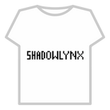 Shadowlynx8090's Pixel Shirt
