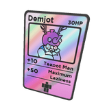 Shiny Demjot Trading Card