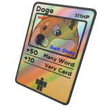 Shiny Doge Trading Card