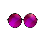 Shiny Glasses - Pink