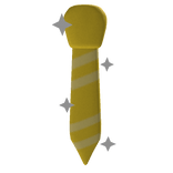Shiny Golden Tie