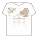 Shiny Muscles Buff Tattoo Boy Man Slender Abs Ab