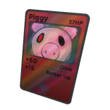 Shiny Piggy Trading Card