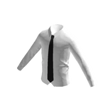 Shirt with Black Tie
