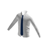 Shirt with Blue Tie
