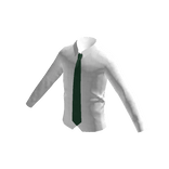 Shirt with Green Tie 