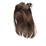 Shoreline Half-up Buns in Brown