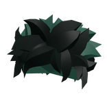 Short Green Messy Hair