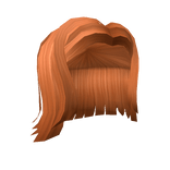 Short Straight Preppy Bob Hair - Ginger