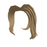 Shy Chewing Habit Hair Bangs: Blonde