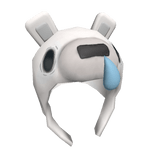 ⊱┊sick christmas polar bear winter snow hat