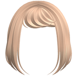 Side Swept Bangs in Blonde