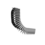 Silver Bullet Belt 3.0 Emo Grunge Goth