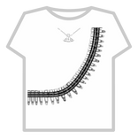 Silver Bullet Belt Silver Necklace