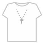 Silver Cross Chain