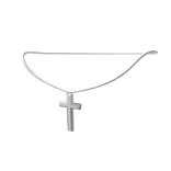 Silver Cross Necklace 1.0