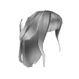 Silver Cute Locks, Bangs, and Headband