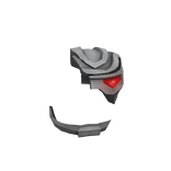 Silver Cyborg Face Gear
