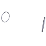 Silver Hoop Earrings