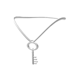 Silver Key Necklace 1.0