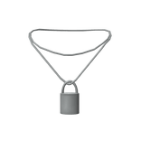Silver Lock Necklace (3.0)