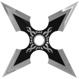 Silver Ninja Star of the Brilliant Light