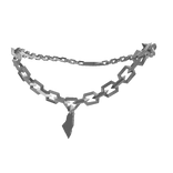 Silver Shard Necklace