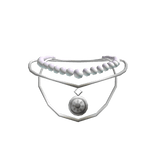 Silver Sun Necklace Set