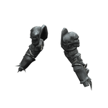 Silver Undead Arm Armour