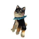 Sitting Shiba Friend