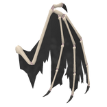 Skeletal Black Dragon Wing (L)