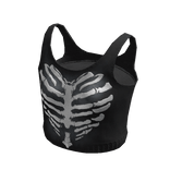 Skeleton Tank top Black